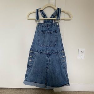 Denim Gap Shorts Overalls